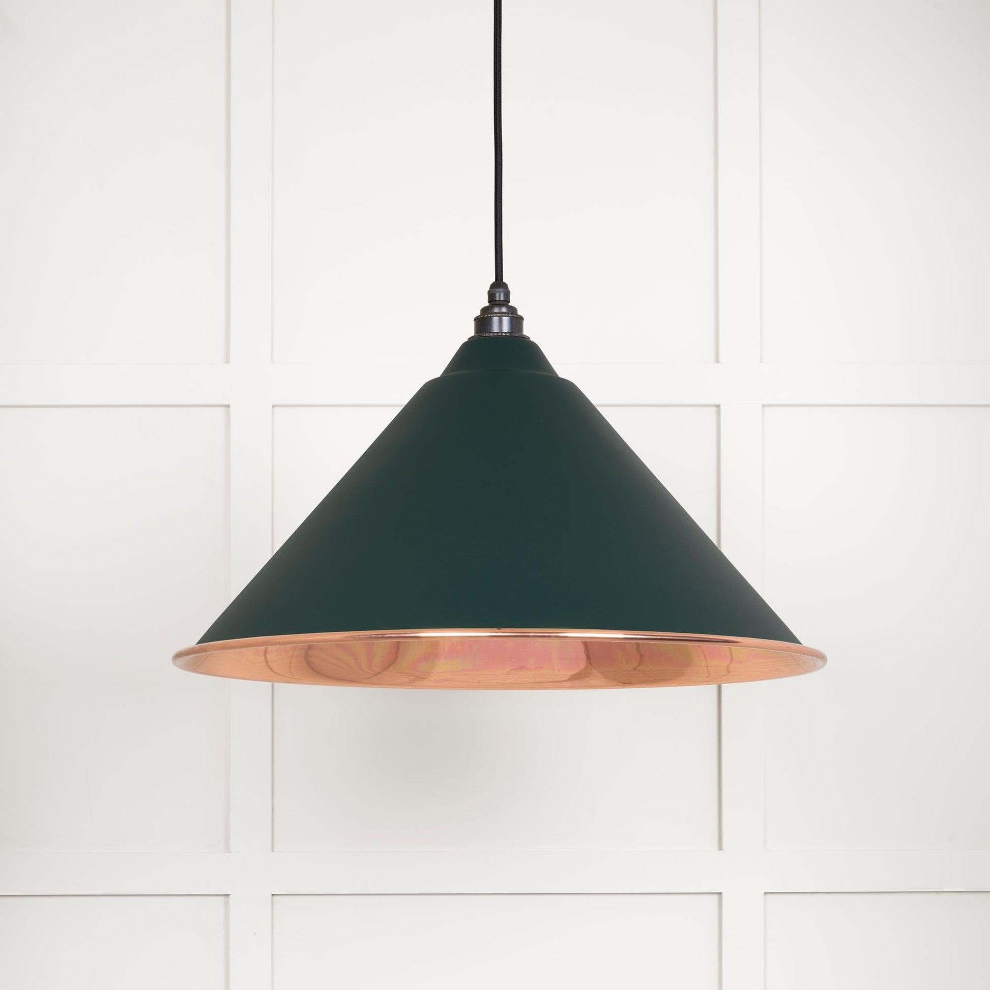From The Anvil Smooth Copper Hockley Pendant - Hot Tub Shop
