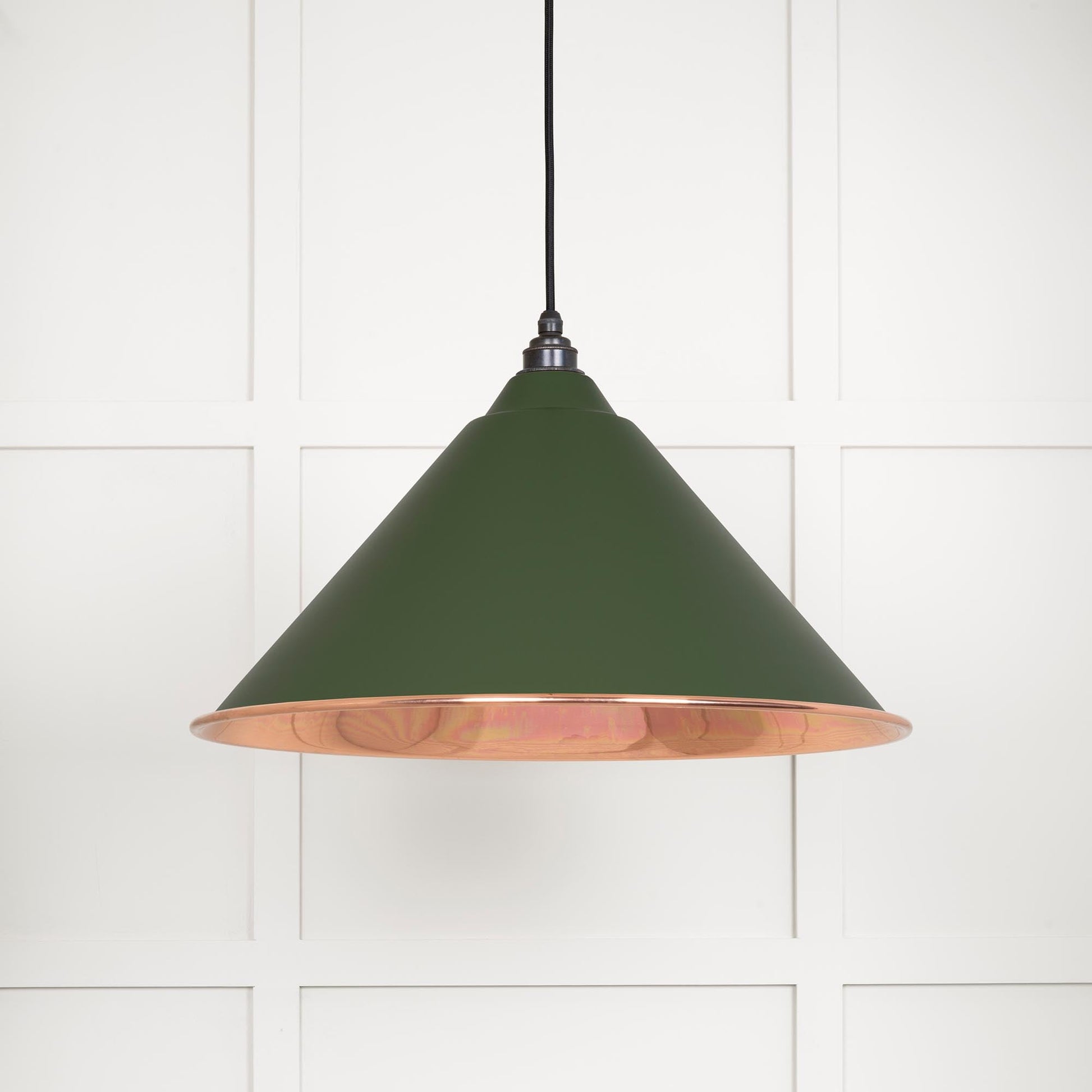 From The Anvil Smooth Copper Hockley Pendant - Hot Tub Shop
