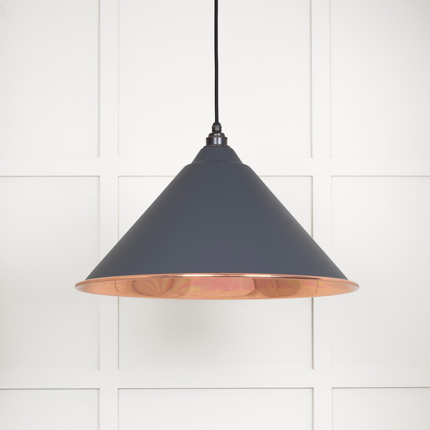 From The Anvil Smooth Copper Hockley Pendant - Hot Tub Shop