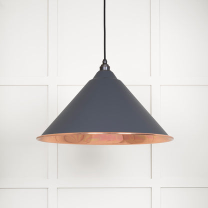 From The Anvil Smooth Copper Hockley Pendant - Hot Tub Shop