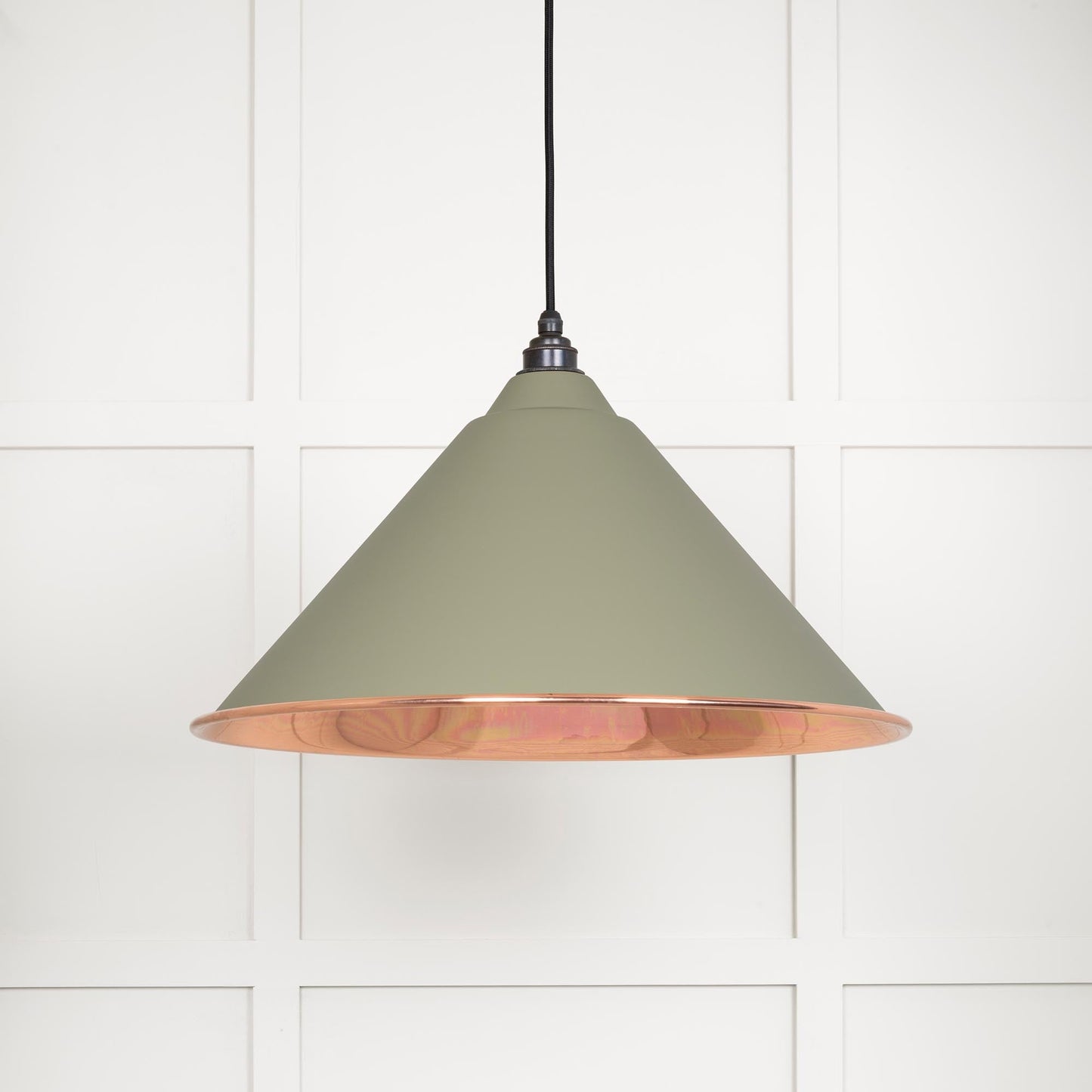 From The Anvil Smooth Copper Hockley Pendant - Hot Tub Shop
