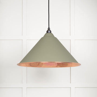 From The Anvil Smooth Copper Hockley Pendant - Hot Tub Shop