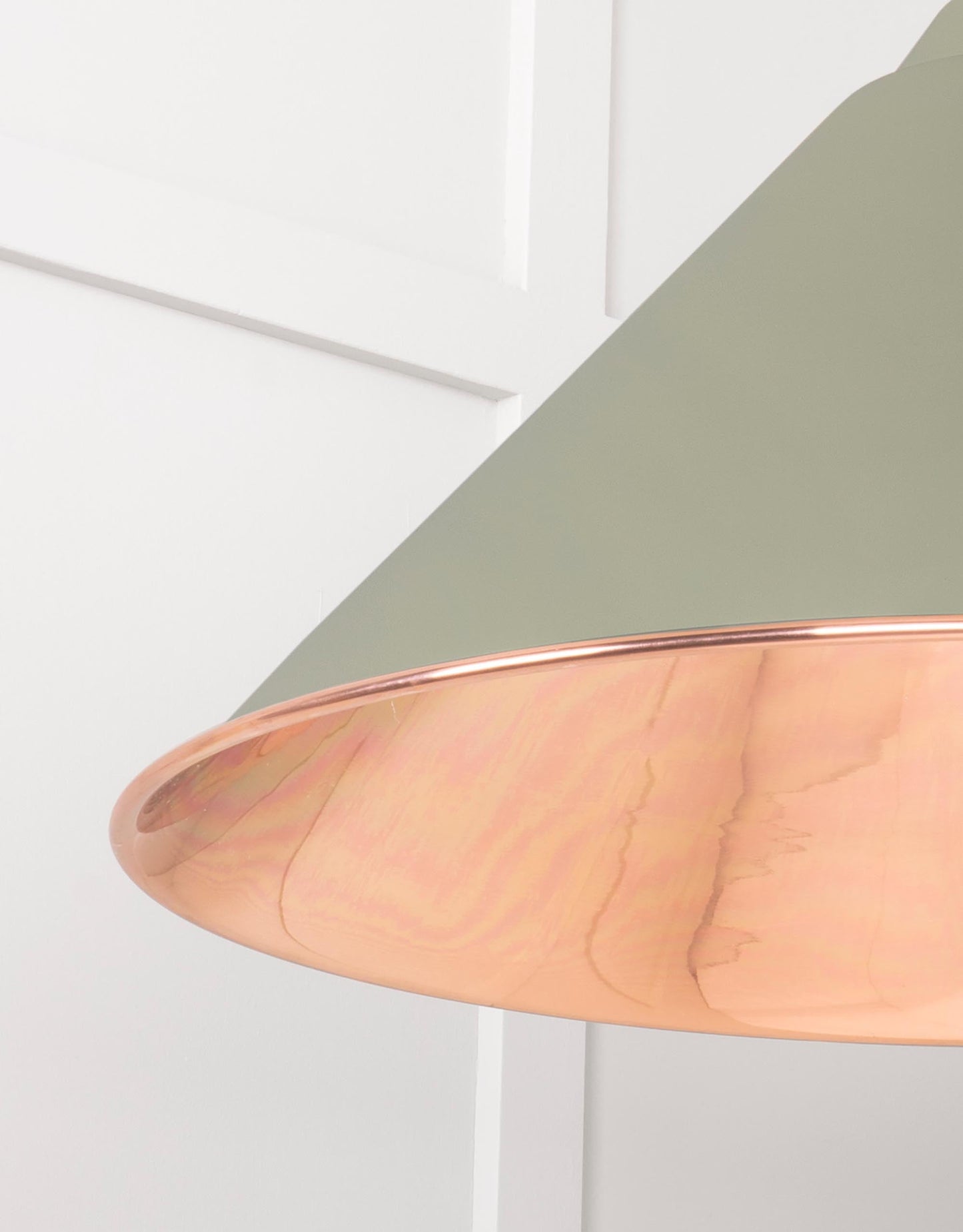 From The Anvil Smooth Copper Hockley Pendant - Hot Tub Shop