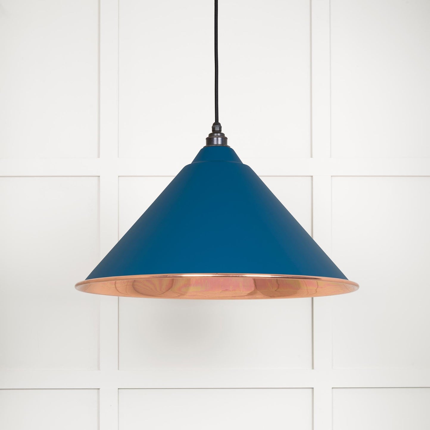 From The Anvil Smooth Copper Hockley Pendant - Hot Tub Shop