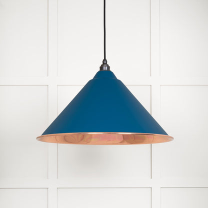 From The Anvil Smooth Copper Hockley Pendant - Hot Tub Shop