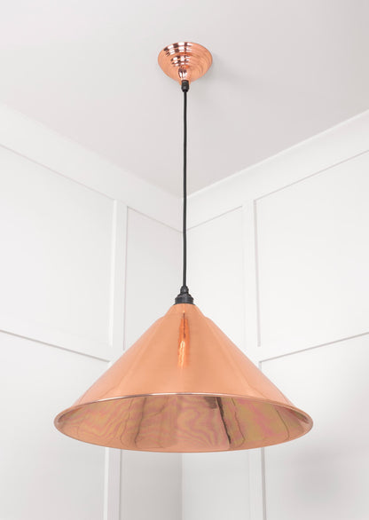 From The Anvil Smooth Copper Hockley Pendant - Hot Tub Shop