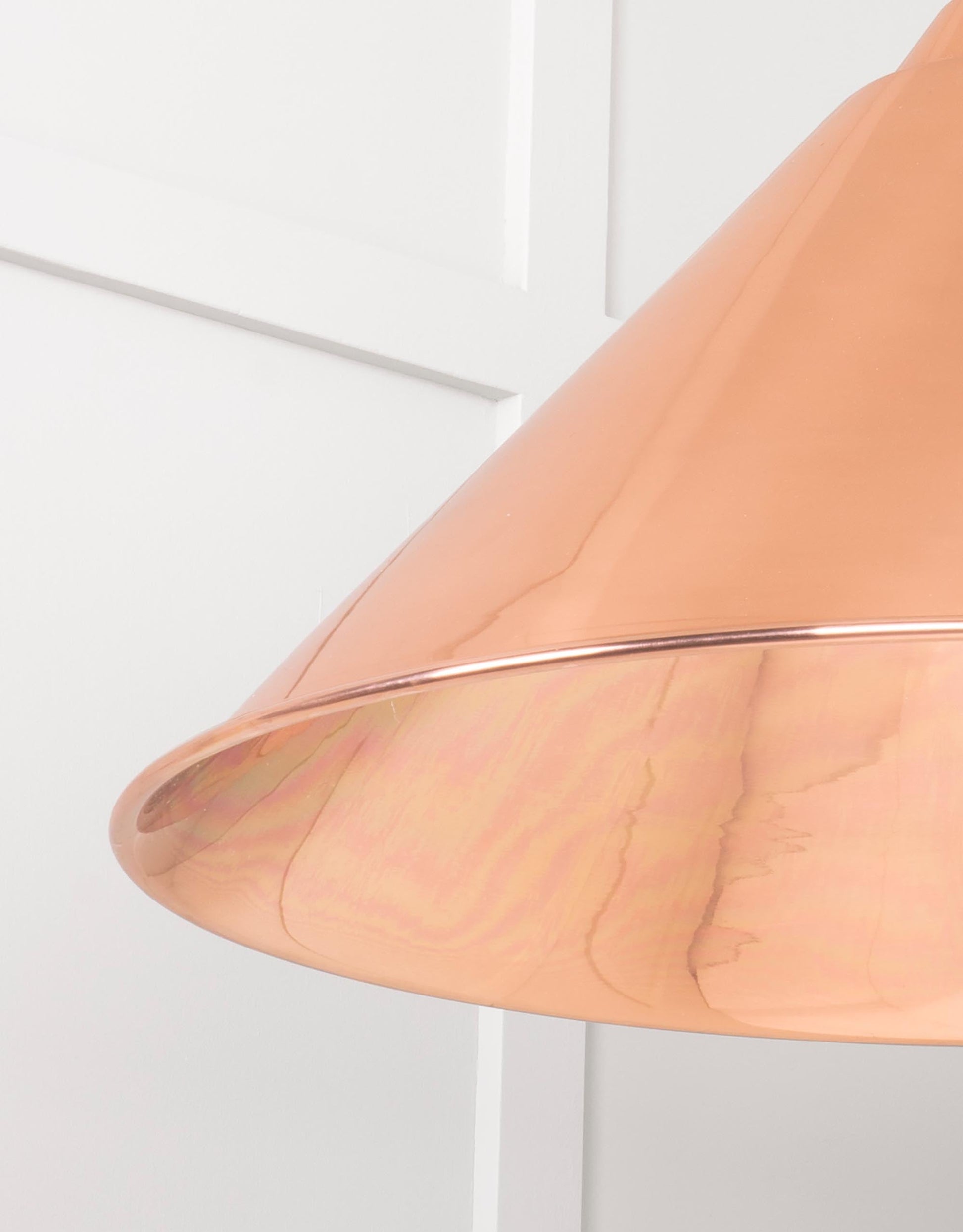 From The Anvil Smooth Copper Hockley Pendant - Hot Tub Shop
