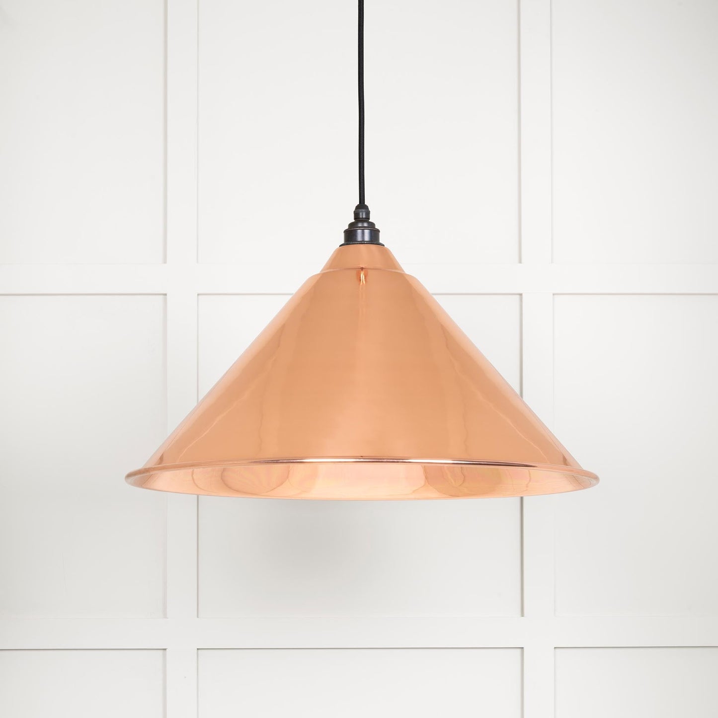 From The Anvil Smooth Copper Hockley Pendant - Hot Tub Shop