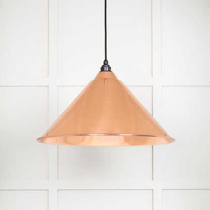 From The Anvil Smooth Copper Hockley Pendant - Hot Tub Shop