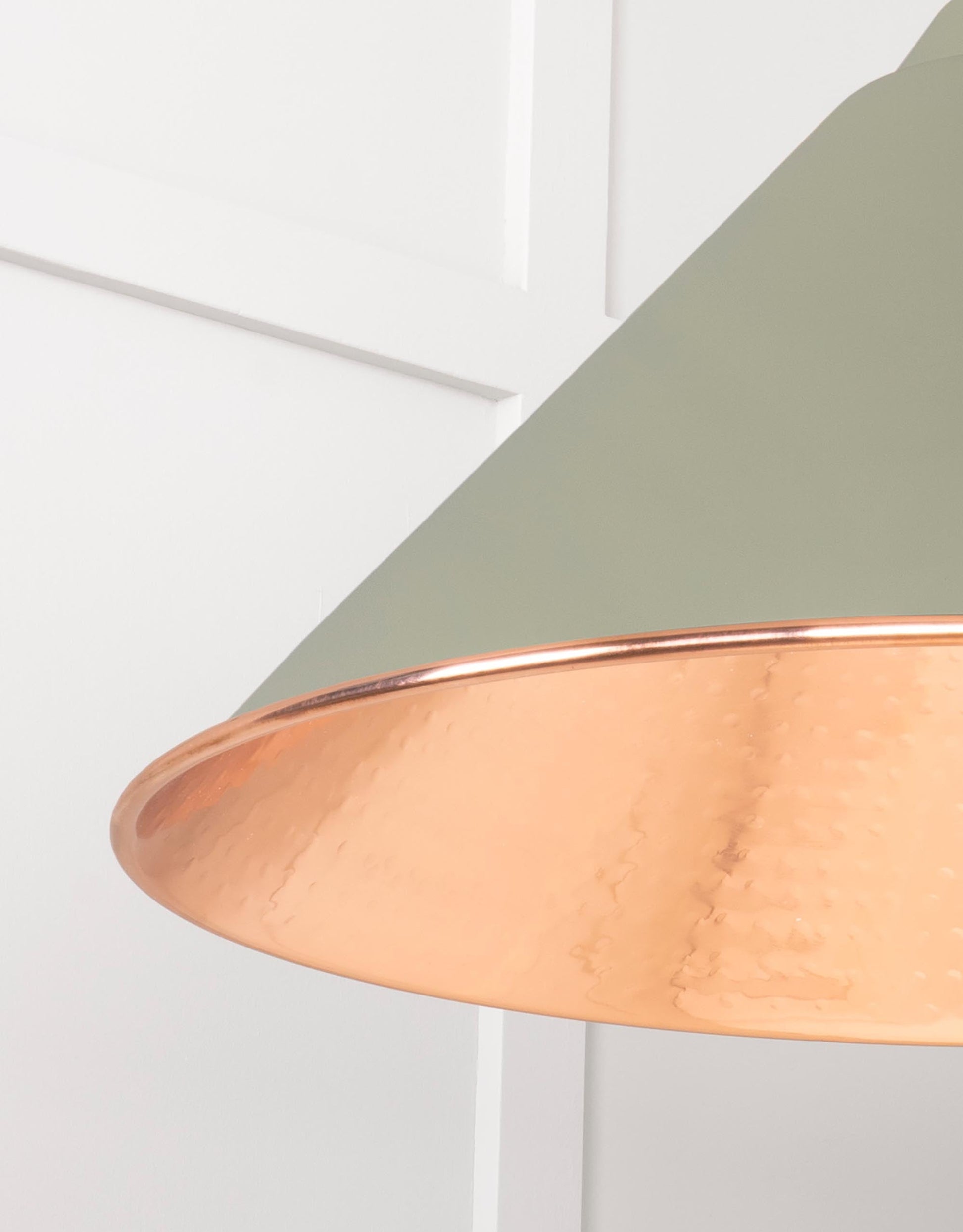 From The Anvil Hammered Copper Hockley Pendant - Hot Tub Shop