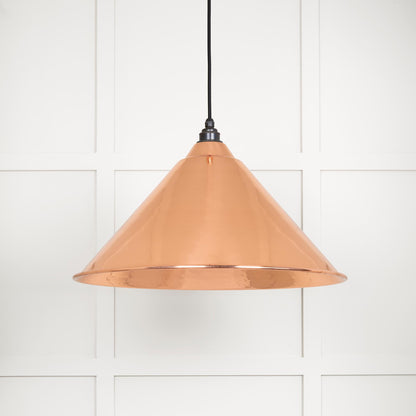 From The Anvil Hammered Copper Hockley Pendant - Hot Tub Shop