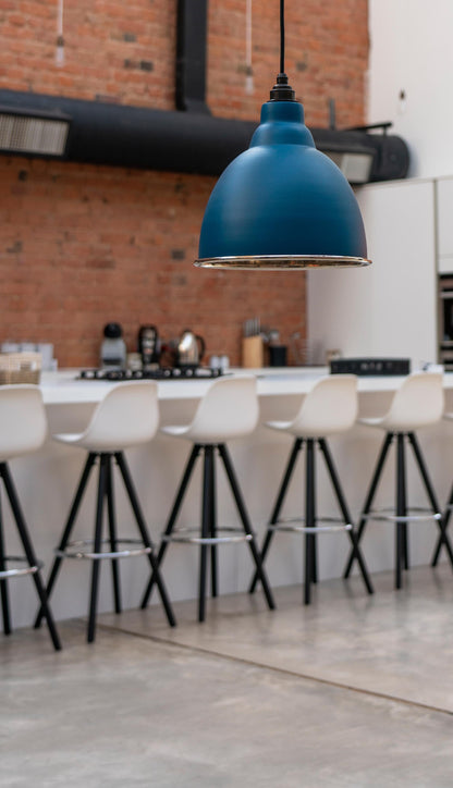 From The Anvil Smooth Nickel Brindley Pendant