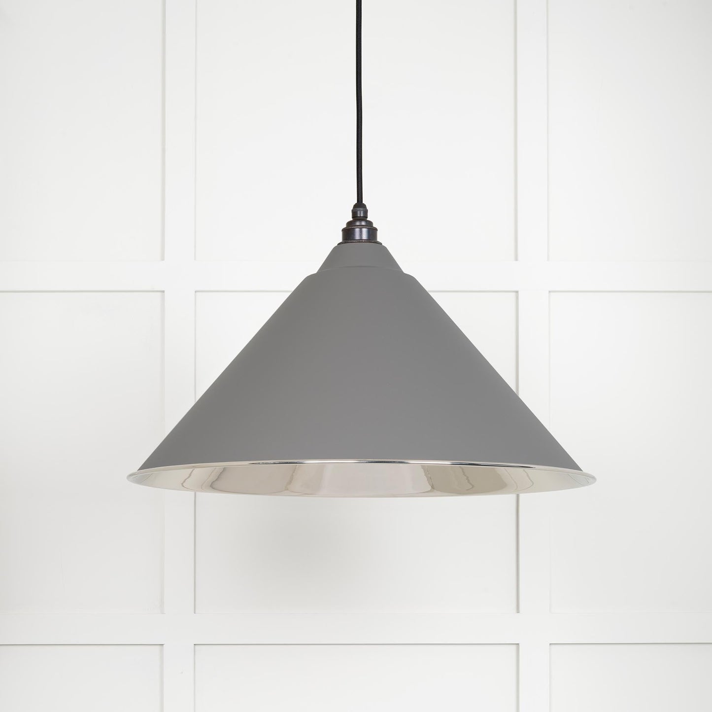 From The Anvil Smooth Nickel Hockley Pendant