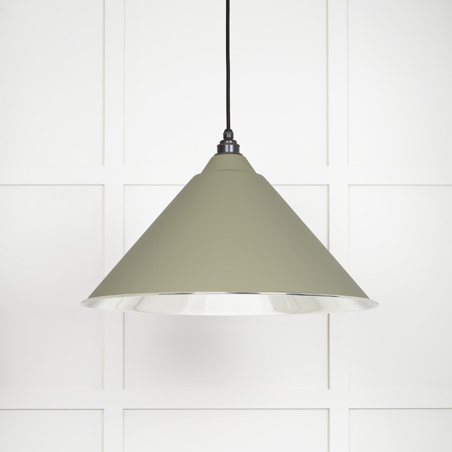 From The Anvil Smooth Nickel Hockley Pendant