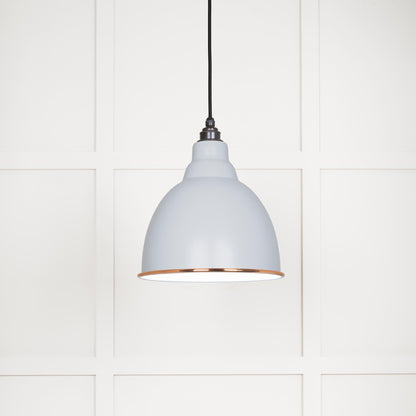 From The Anvil White Gloss Brindley Pendant