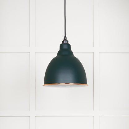 From The Anvil White Gloss Brindley Pendant