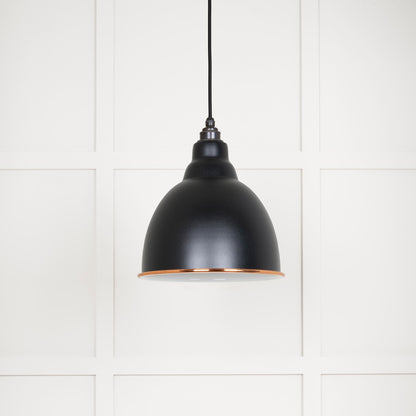From The Anvil White Gloss Brindley Pendant