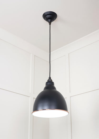 From The Anvil White Gloss Brindley Pendant