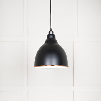 From The Anvil White Gloss Brindley Pendant
