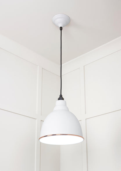 From The Anvil White Gloss Brindley Pendant