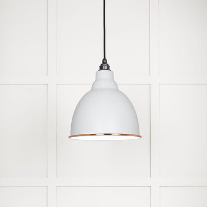 From The Anvil White Gloss Brindley Pendant