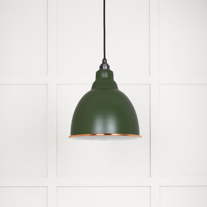 From The Anvil White Gloss Brindley Pendant