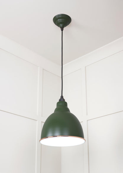 From The Anvil White Gloss Brindley Pendant