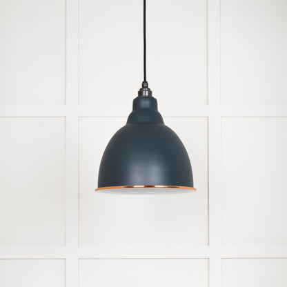 From The Anvil White Gloss Brindley Pendant