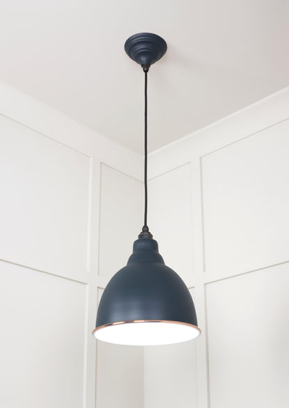 From The Anvil White Gloss Brindley Pendant