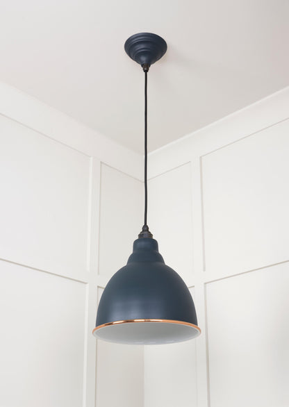 From The Anvil White Gloss Brindley Pendant