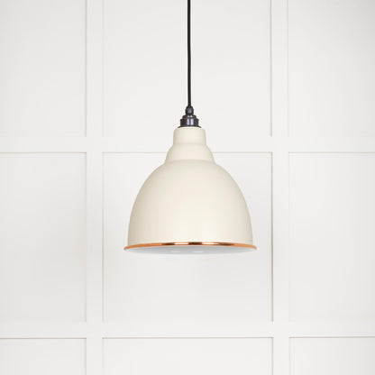 From The Anvil White Gloss Brindley Pendant