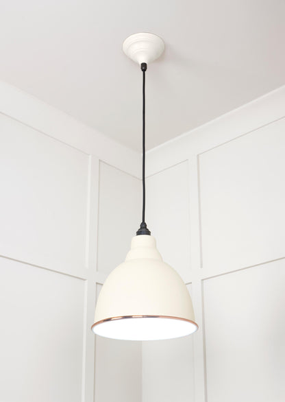 From The Anvil White Gloss Brindley Pendant