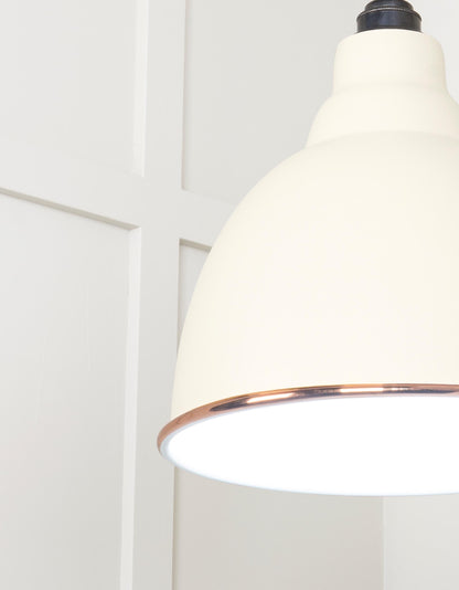 From The Anvil White Gloss Brindley Pendant