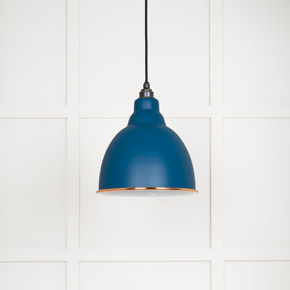 From The Anvil White Gloss Brindley Pendant
