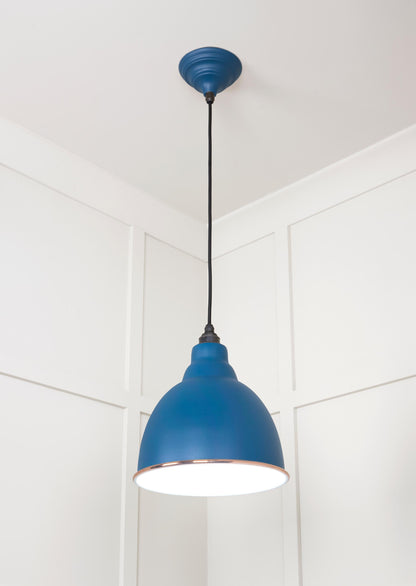 From The Anvil White Gloss Brindley Pendant