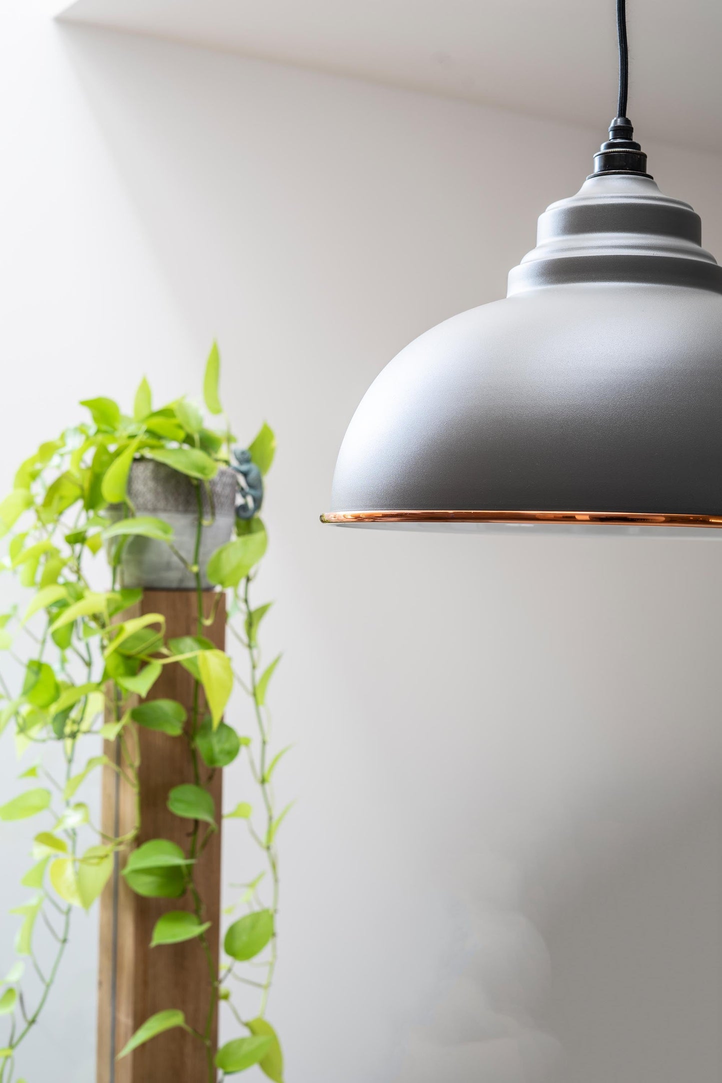 From The Anvil White Gloss Harborne Pendant - Hot Tub Shop