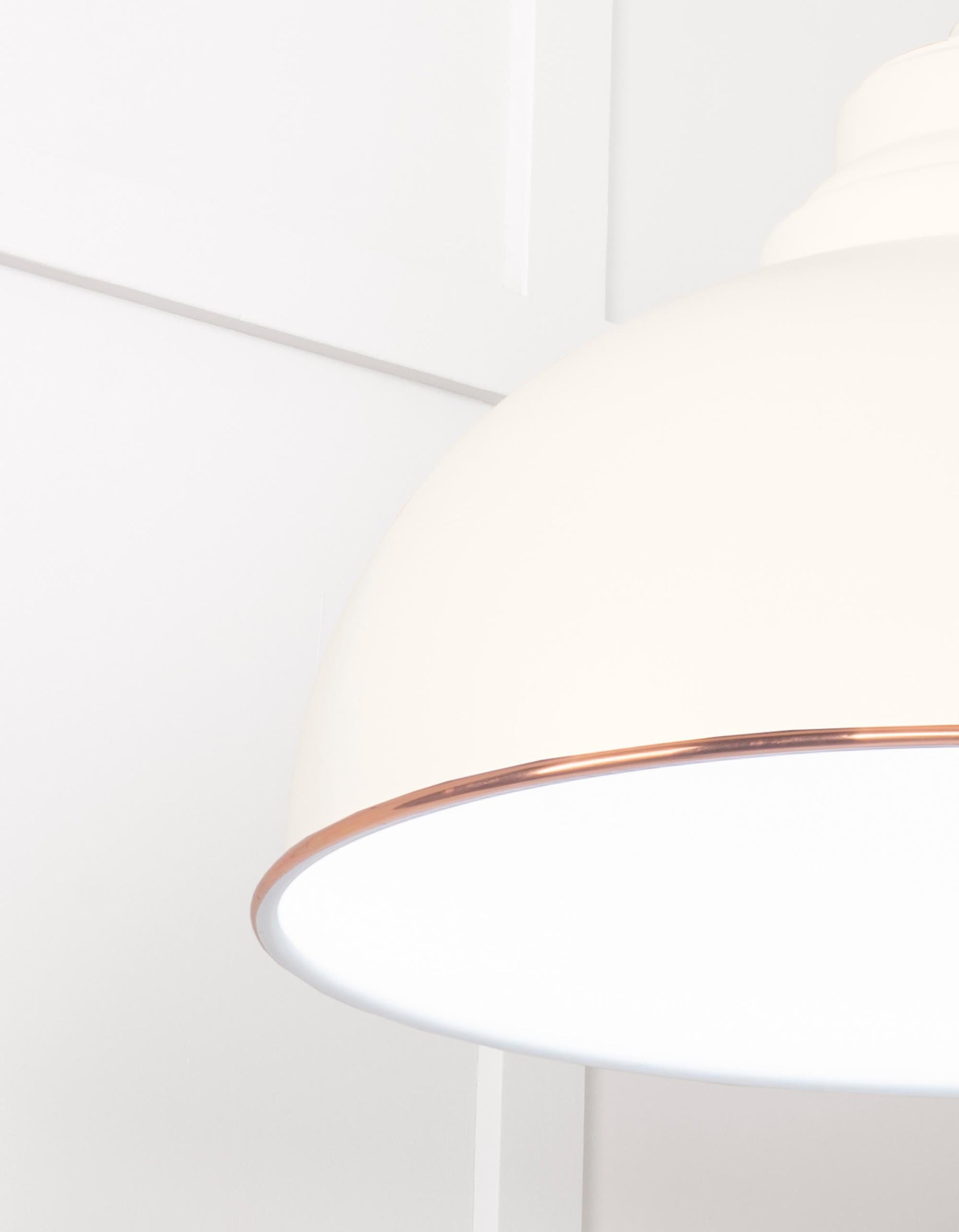 From The Anvil White Gloss Harborne Pendant - Hot Tub Shop