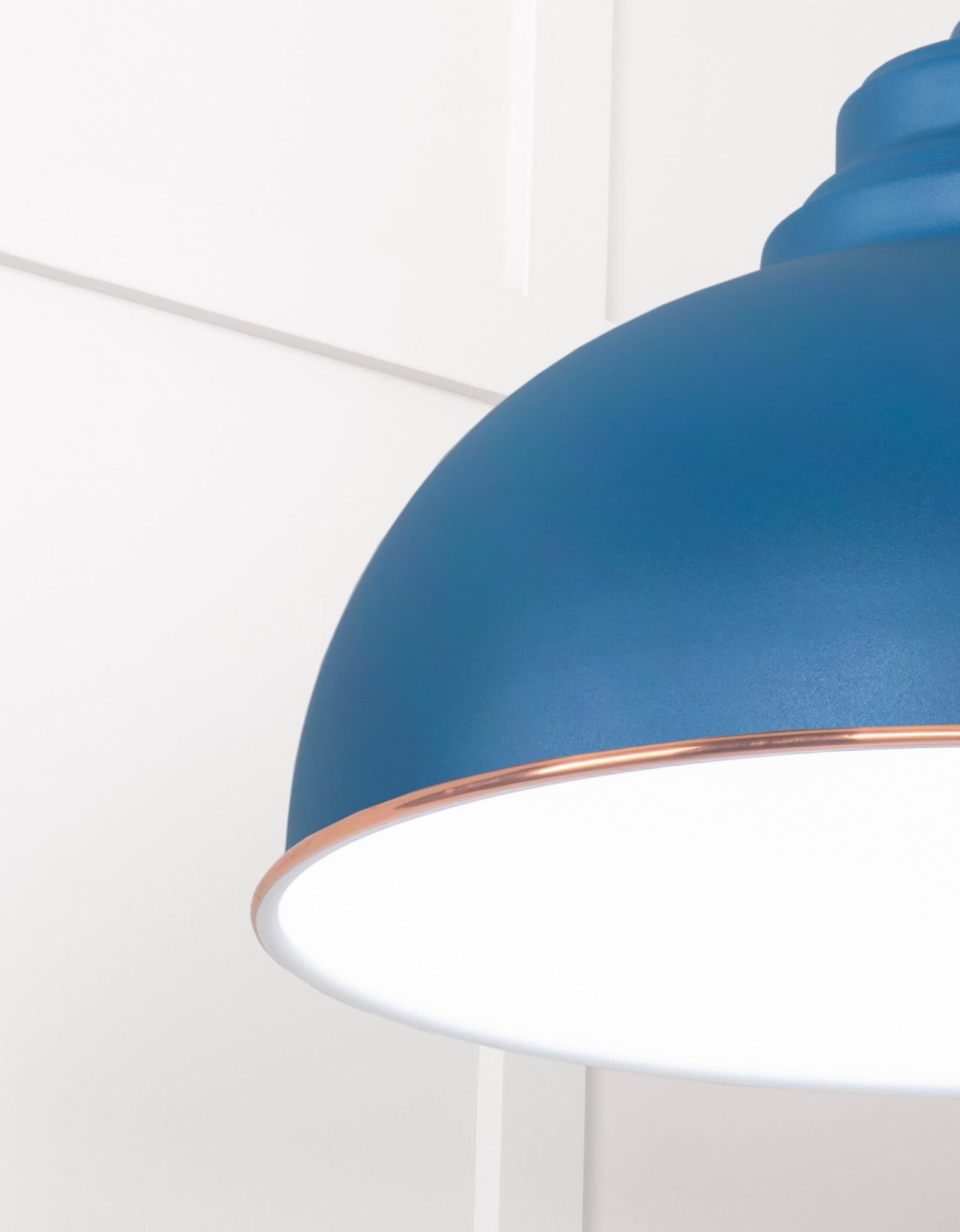 From The Anvil White Gloss Harborne Pendant - Hot Tub Shop