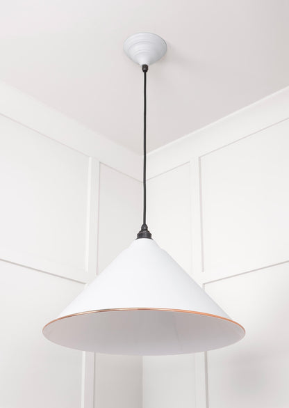 From The Anvil White Gloss Hockley Pendant - Hot Tub Shop
