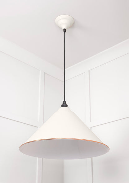From The Anvil White Gloss Hockley Pendant - Hot Tub Shop