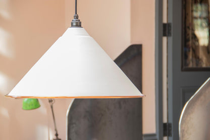 From The Anvil White Gloss Hockley Pendant - Hot Tub Shop