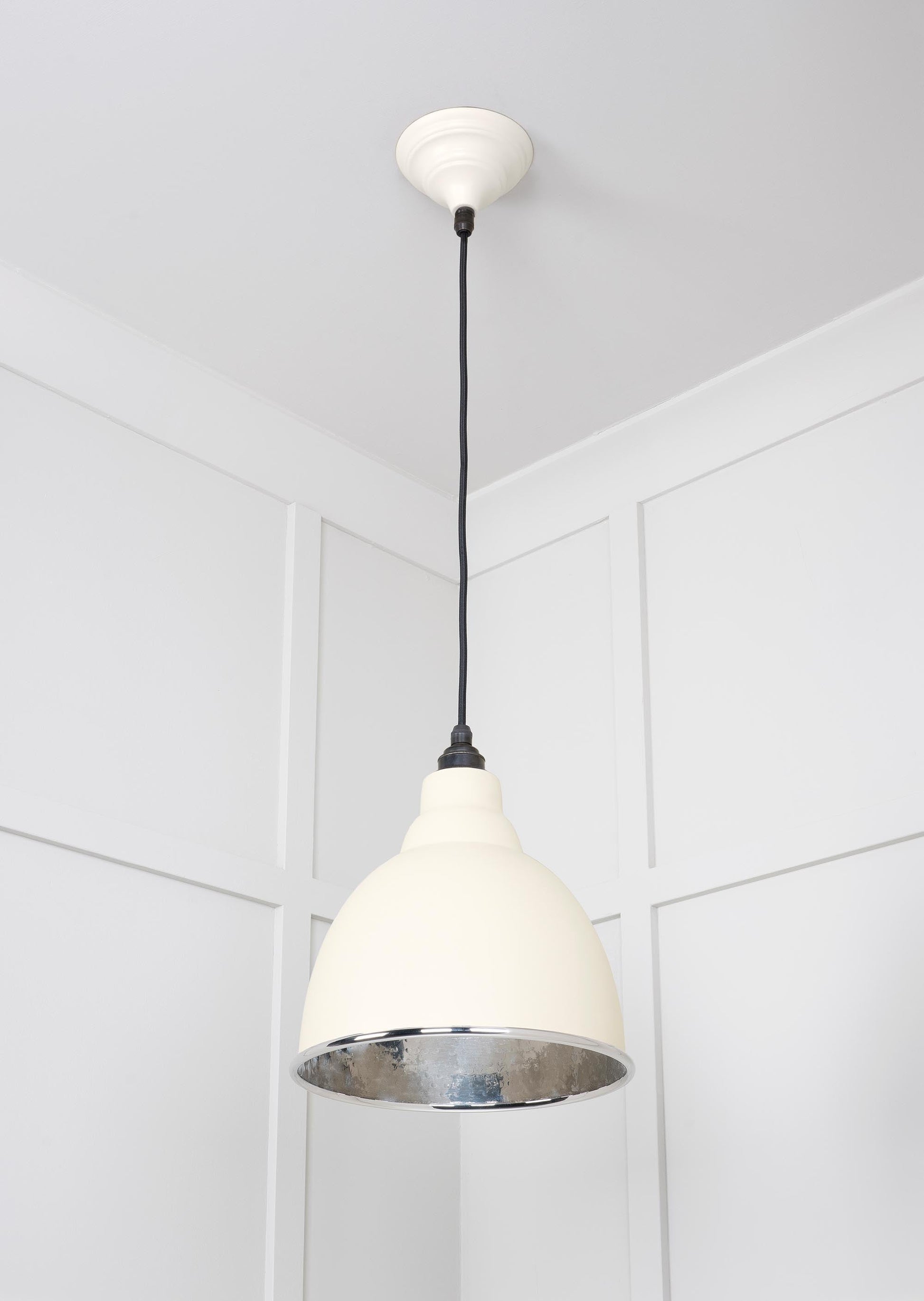 From The Anvil Hammered Nickel Brindley Pendant - Hot Tub Shop