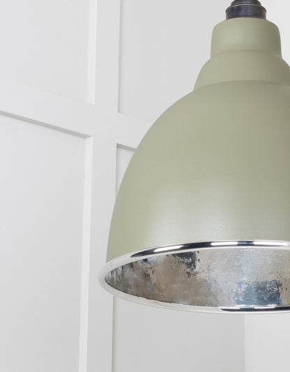 From The Anvil Hammered Nickel Brindley Pendant - Hot Tub Shop