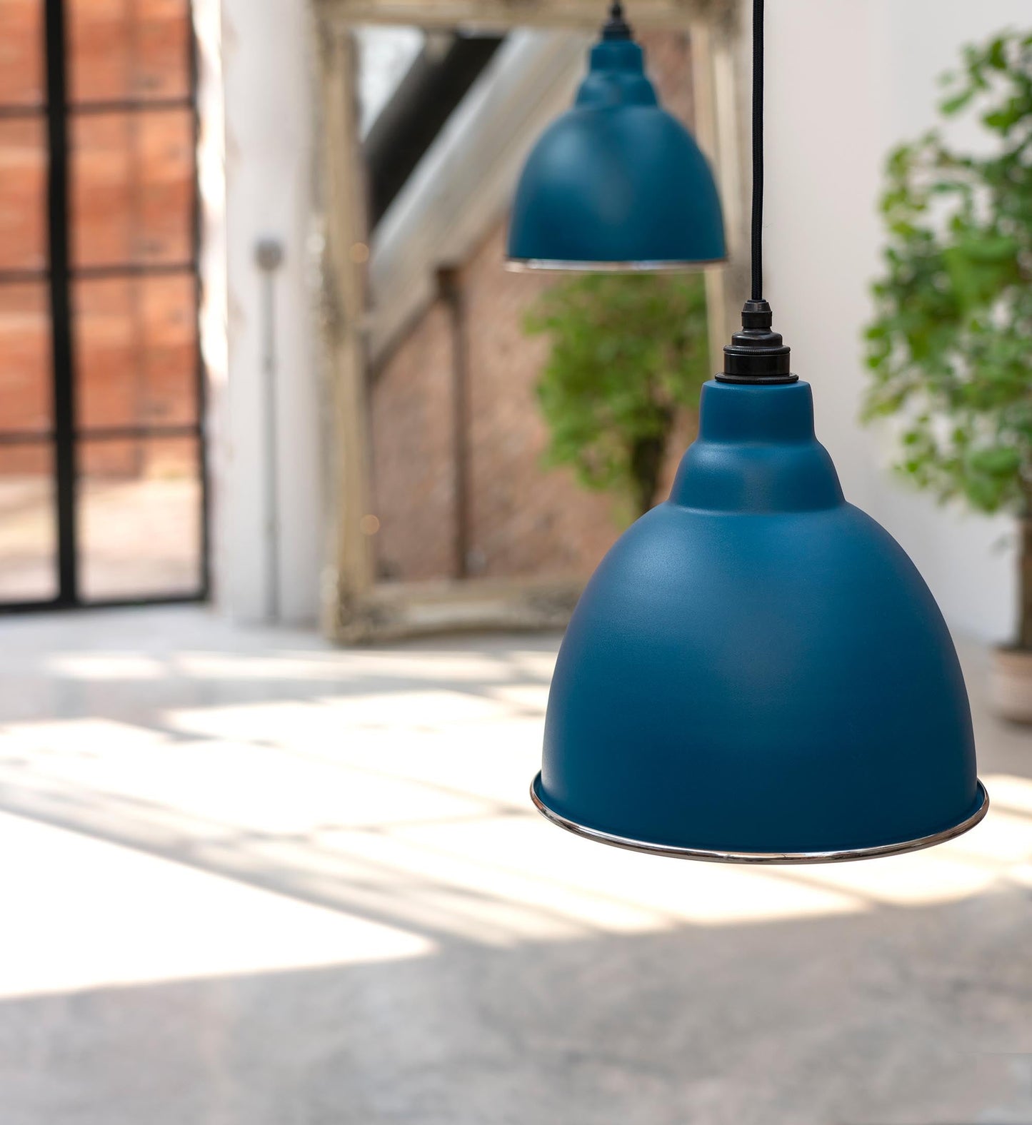 From The Anvil Hammered Nickel Brindley Pendant - Hot Tub Shop