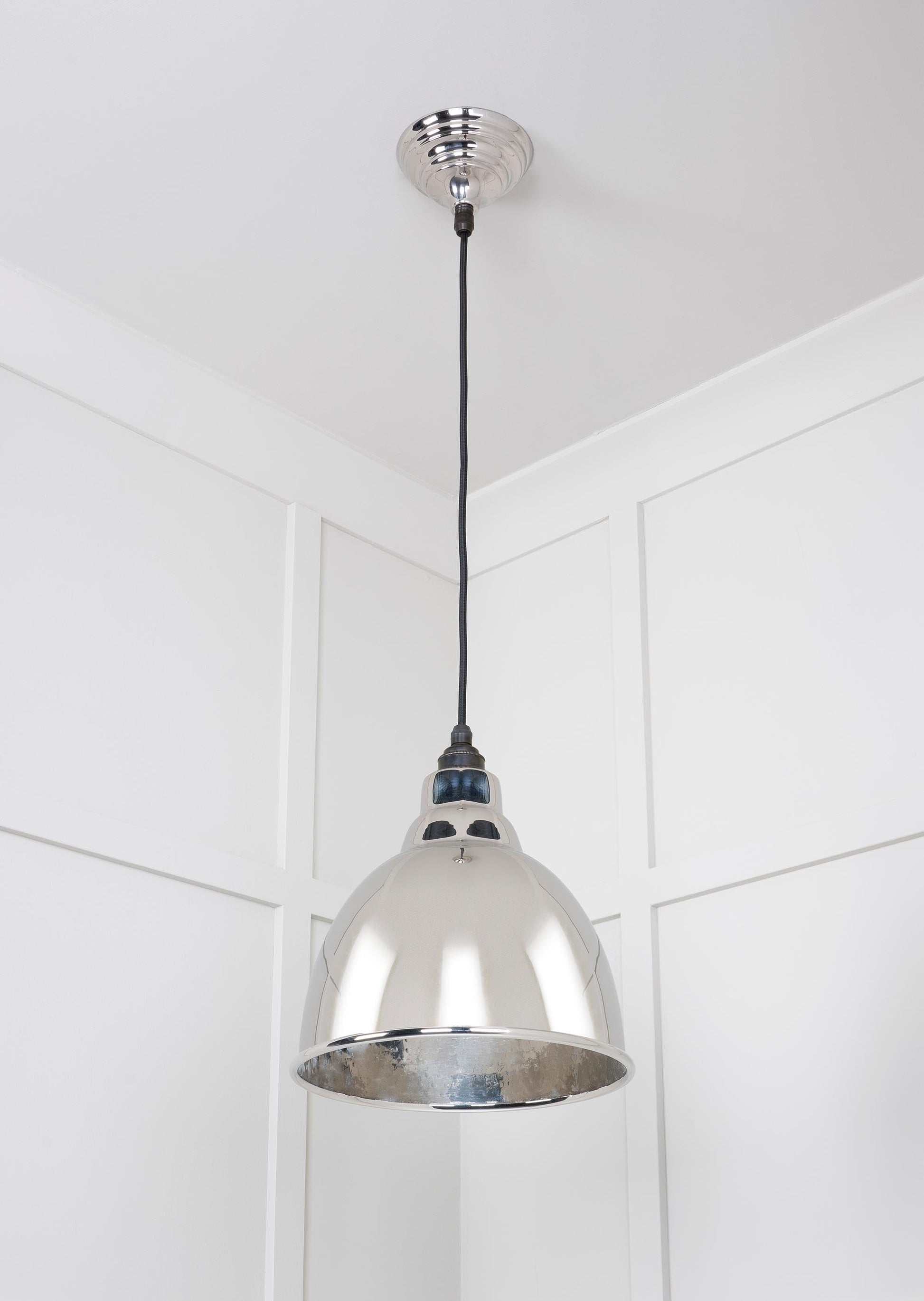 From The Anvil Hammered Nickel Brindley Pendant - Hot Tub Shop