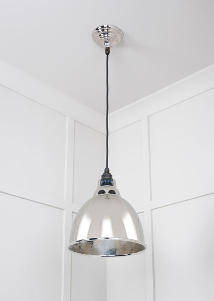 From The Anvil Hammered Nickel Brindley Pendant - Hot Tub Shop