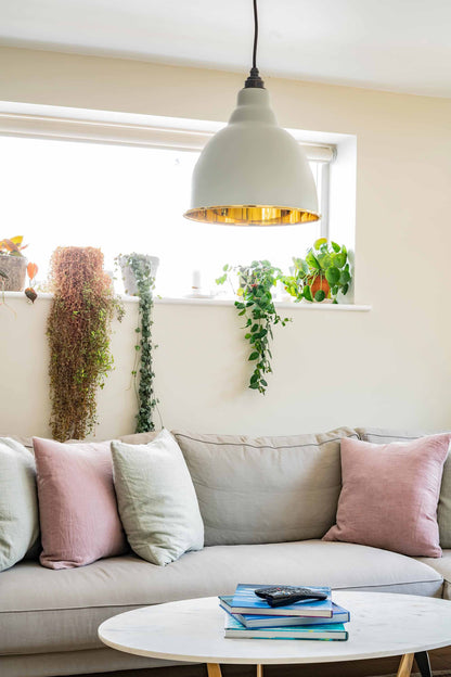 From The Anvil Smooth Brass Brindley Pendant