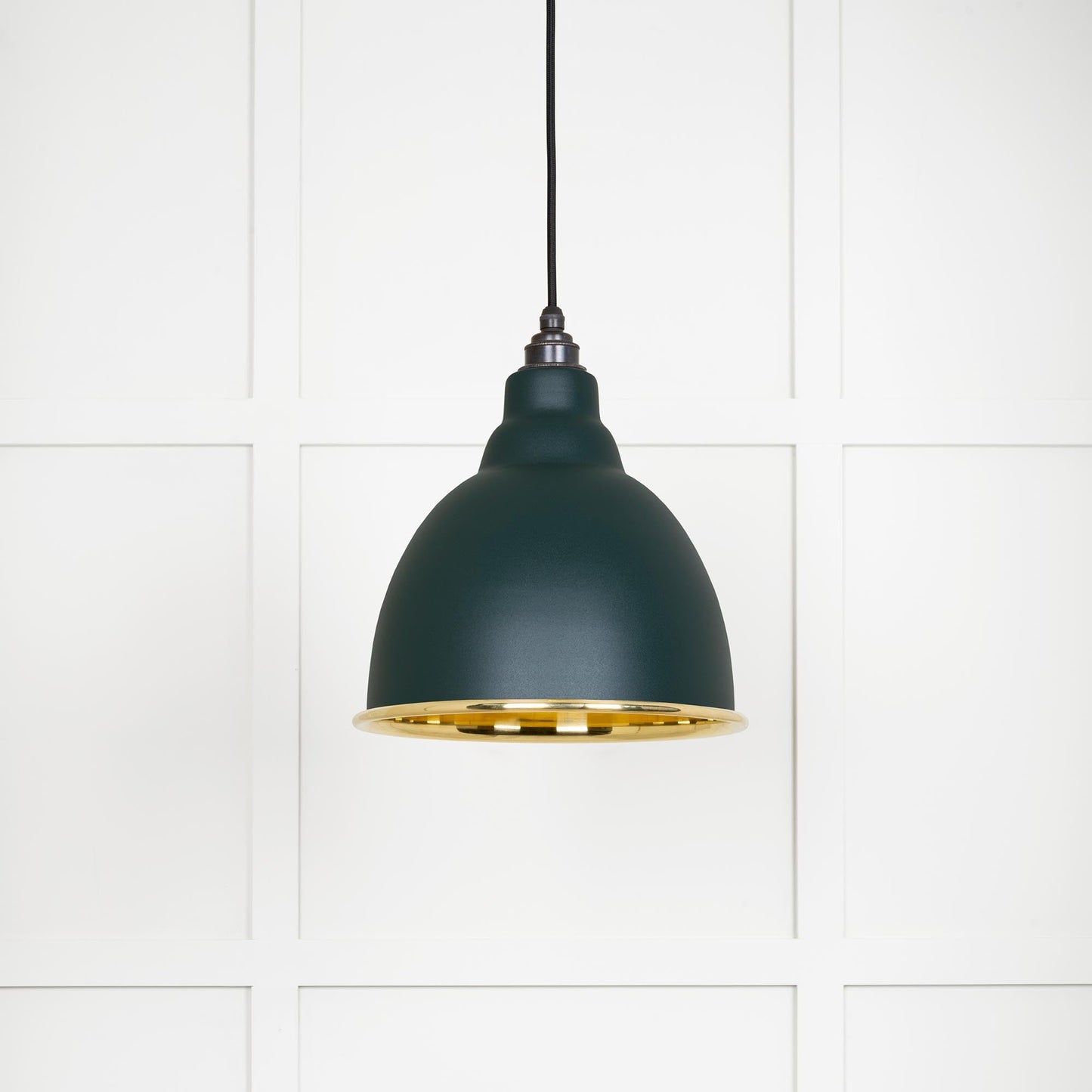 From The Anvil Smooth Brass Brindley Pendant