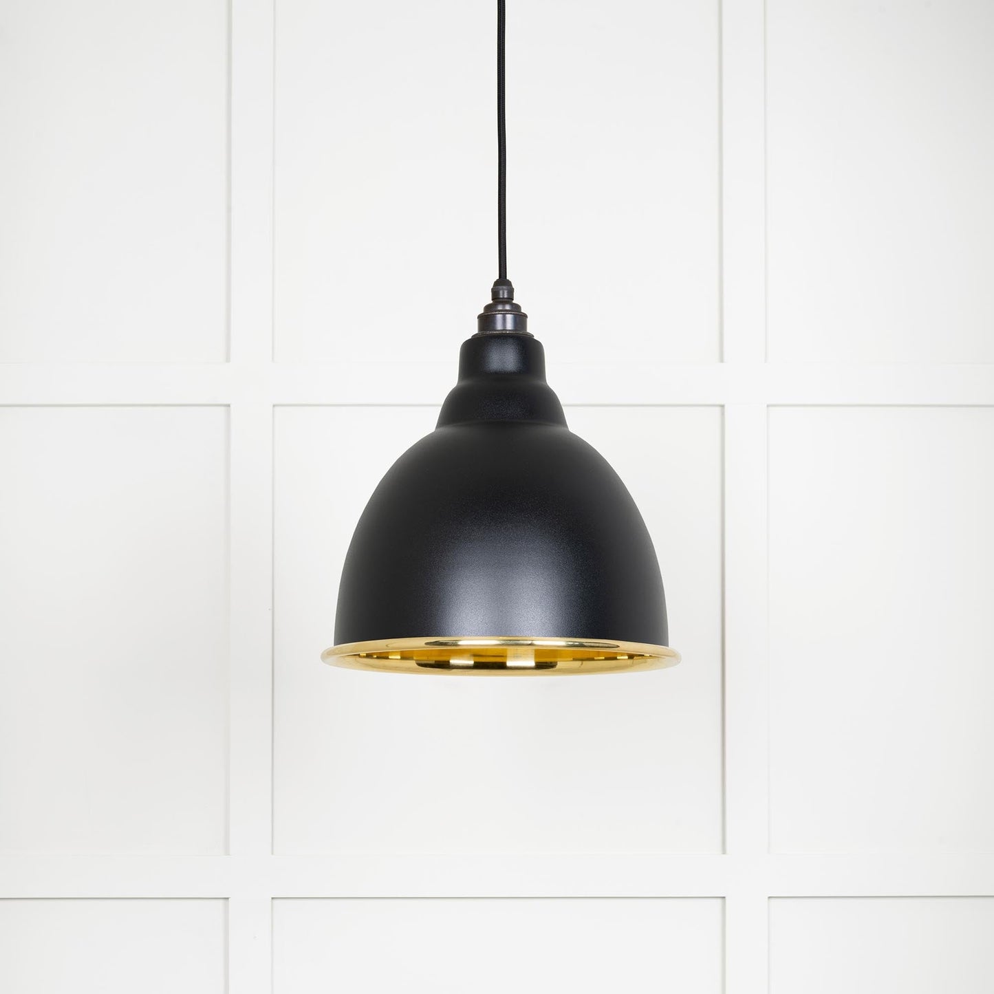 From The Anvil Smooth Brass Brindley Pendant