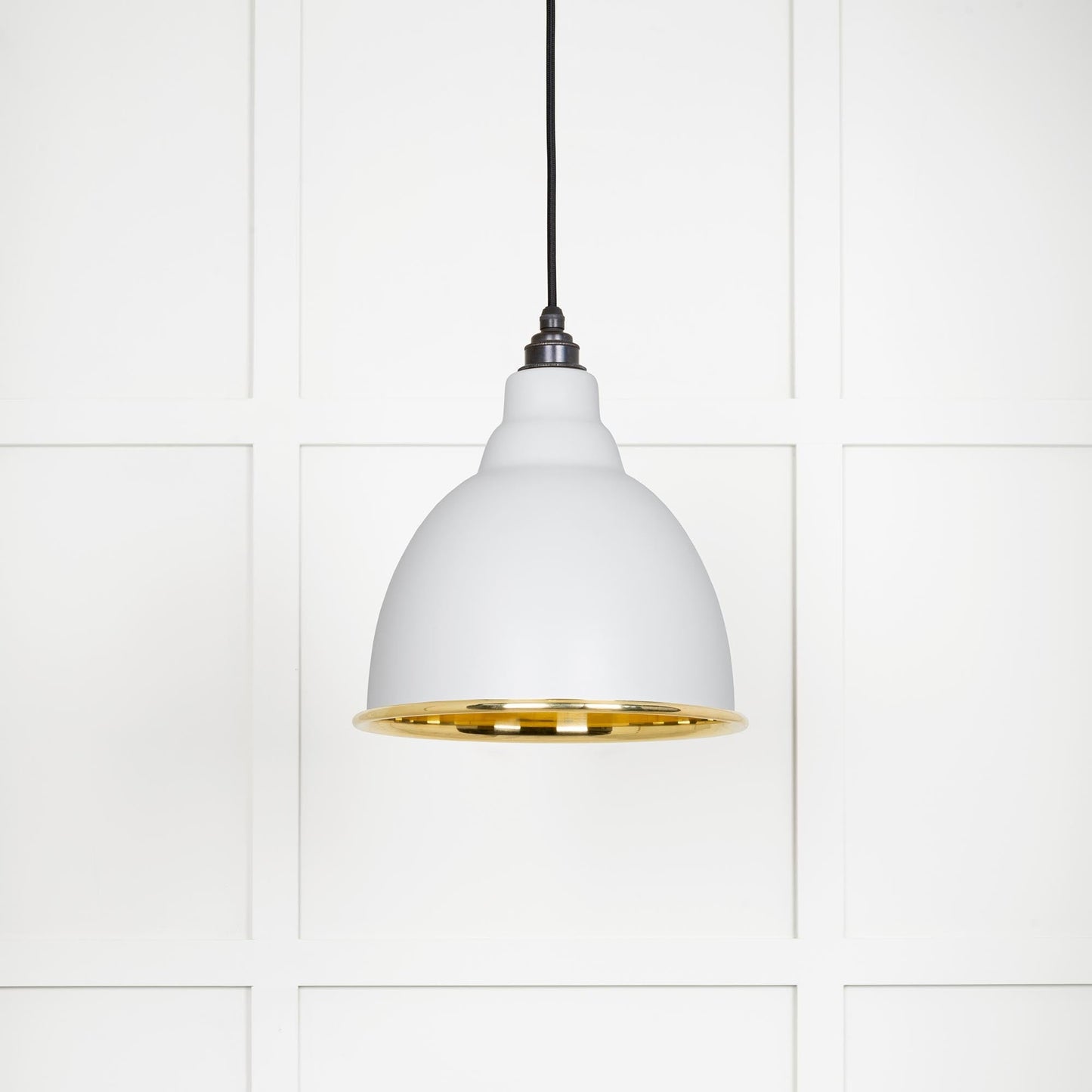 From The Anvil Smooth Brass Brindley Pendant